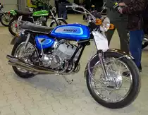 =Kawasaki 500, ausgestellt bei der Technorama Kassel im März 2017