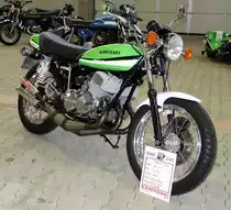 =Kawasaki KH 250, ausgestellt bei der Technorama Kassel im März 2017