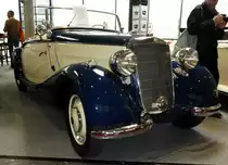 =MB 170 Roadster, Bj. 1938, steht bei den Retro Classics Stuttgart im März 2017