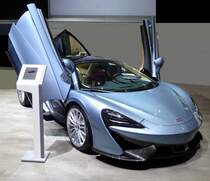 McLaren 720S, britischer Sportwagen mit V8-Motor, 4000ccm, 720PS, 0-100Kmh = 2,8sec, Autosalon Genf, Mrz 2017