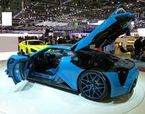 Zenvo TS1 GT, dnischer Sportwagen, Autosalon Genf, Mrz 2017