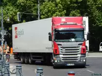Scania Sattelzug in Berlin am 08.06.2016