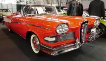 =Edsel Pacer Convertible, Bj. 1958, steht bei den Retro Classics Stuttgart im März 2017