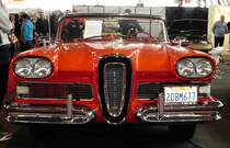 =Edsel Pacer Convertible, Bj. 1958, steht bei den Retro Classics Stuttgart im März 2017