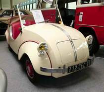 =Rovin D2, Bj. 1949, steht bei den Retro Classics Stuttgart im März 2017