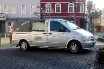 =MB Vito des Bestattungsunternehmens Storch steht in 36088 Hünfeld, April 2017
