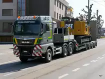 MAN Sattelschlepper unterwegs in Aarwangen am 28.03.2017
