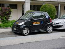 Schwarzer Werbesamrt in Neuchatel am 02.04.2017