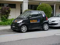 Schwarzer Werbesamrt in Neuchatel am 02.04.2017