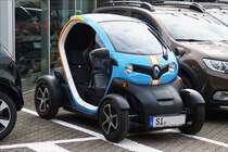 Renault Twizy, gesehen am 09.04.2017.