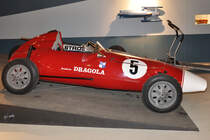 Ein klassischer Alfa-Dana-Rennwagen im Technikmuseum Helsingør (20.11.2010)