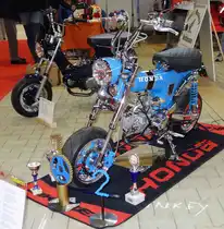 =Honda, ausgestellt bei der Technorama Kassel im März 2017