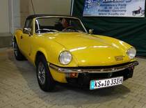 =Triumph Spitfire 1500, ausgestellt bei der Technorama Kassel im März 2017