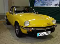 =Triumph Spitfire 1500, ausgestellt bei der Technorama Kassel im März 2017