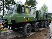 Ein Tatra 815 8x8 der NVA auf dem Museumsgelände in Finowfurt (Mai 2008)