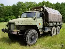 Ein Ural 375D der NVA auf dem Museumsgelände in Finowfurt (Mai 2006)