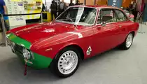 =Alfa Romeo GTA-R Twin Spark QV  Scalino , Bj. 1967, steht bei den Retro Classics Stuttgart im März 2017