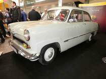 =Ford 12M, steht bei den Retro Classics Stuttgart im März 2017