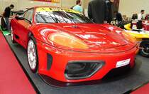 =Ferrari, fotografiert bei den Retro Classics Stuttgart im März 2017