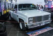 GMC/Chevrolet K10 Pick Up aus den 80ern. Aufnahme: Automobil und Tuning Show März 2017