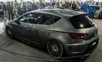 Seat León MK3 Tuning. Aufnahme: Automobil und Tuning Show März 2017