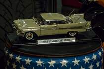 Plymouth Fury vom Hersteller  Motormax  in Maßstab 1:18. Foto: 25.03.2017, Automobil und tuning Show, Budapest.