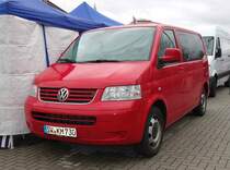 =VW T5 eines Ausstellers gesehen bei der Technorama Kassel im März 2017 