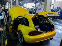 BMW Z3 M Coupé. Aufnahme: Automobil und Tuning Show, März 2017, Budapest.