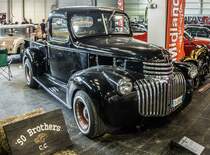 Getunter Chevrolet Half-Ton Pick up aus den 40ern. Foto: Automobil und Tuning Show, März 2017.