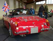 =MG Midget MK III, steht zum Verkauf bei der Technorama Kassel im März 2017