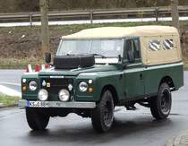 =Land Rover, fotografiert bei der Technorama Kassel im März 2017