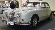 =Jaguar MK II - 240, fotografiert bei der Technorama Kassel im März 2017