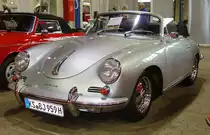=Porsche 356 Cabrio, fotografiert bei der Technorama Kassel im März 2017