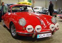 =Porsche 356, fotografiert bei der Technorama Kassel im März 2017