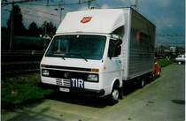 VW-LT Lieferwagen BE 389'465 in der Rosenau beim Bahnhof Thun