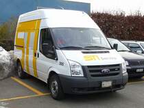 STI Thun - Einsatzwagen Ford Tranit TDCi Nr.305 BE 2172 in Thun .. Foto vom 28.12.2008