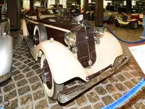 Ein Horch 830BL Glazer Cabriolet im Technikmuseum Vadim Zadorozhny (Moskau, Mai 2016)