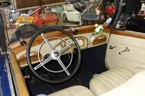 =MB 170 Cabrio Cockpit, fotografiert bei der Technorama Kassel im März 2017