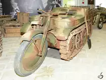 Ein NSU Kettenkrad im Technikmuseum Vadim Zadorozhny (Moskau, Mai 2016)