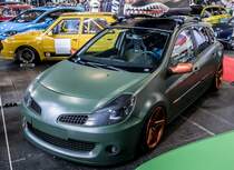 Renault Clio III Grandtour Tuning, gesehen auf der Automobil und Tuning Show 2017.