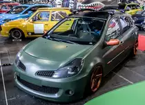 Renault Clio III Grandtour Tuning, gesehen auf der Automobil und Tuning Show 2017.