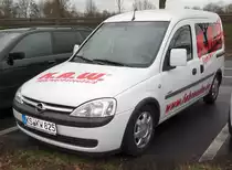 =Opel Combo eines Ausstellers, fotografiert bei der Technorama Kassel im März 2017