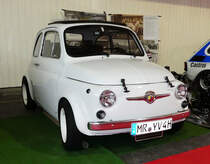 =Fiat Abarth 500, fotografiert bei der Technorama Kassel im März 2017