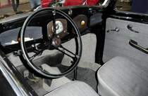 =VW Brezelkäfer Cockpit, fotografiert bei der Technorama Kassel im März 2017