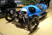 Morgan 3 Wheeler, britischer Roadster mit drei R�dern, ausgestellt beim Autosalon Genf, M�rz 2017