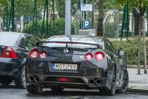 Nissan Gt-R35 Rückansicht. Foto: 20.04.2017.