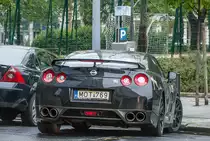 Nissan Gt-R35 Rückansicht. Foto: 20.04.2017.