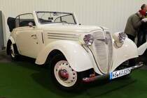 =Adler Trumpf Cabrio, fotografiert bei der Technorama Kassel im März 2017