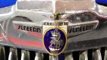 =Sunbeam Supreme-Logo, fotografiert bei der Technorama Kassel im März 2017