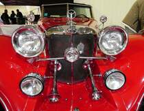 =Exalibur Cabrio Frontansicht, fotografiert bei der Technorama Kassel im März 2017